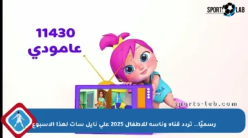 رسميًا.. تردد قناة وناسة للأطفال 2025 على نايل سات لهذا الأسبوع